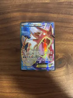 Pokemon Gyarados EX Full Art Holo Rare Card 114/122 Breakpoint - Image 1