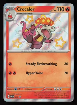 Crocalor 080 SV: Scarlet & Violet Promo Cards Pokemon TCG NM - Image 1