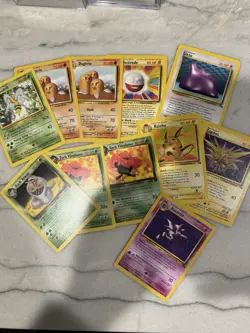 Pokemon WOTC Lot 1400 Cards Base Set Fossil Jungle Rocket Neo Discovery and More - Image 2
