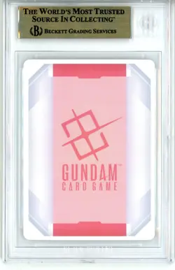 BGS GEM MINT 9.5 Gundam Card Game Resource R-002 C++ Gundam Newtype Rising (Jp) - Image 2
