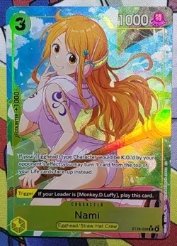 2026 One Piece CCG - Nami - ST29-008 Full/Alt Art Promo Card - English - Image 3