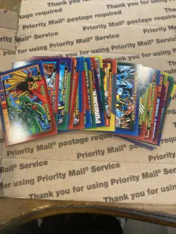 Marvel Cards 1992-1995 Storage Unite Find About 500 Cards Lot - Image 1