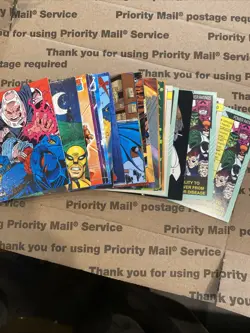 Marvel Cards 1992-1995 Storage Unite Find About 500 Cards Lot - Image 4