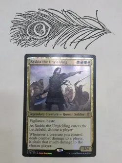 Saskia the Unyielding 041 Commander 2016 Foil Mtg Magic The Gathering - Image 1