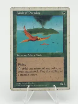 Birds of Paradise R Fifth Edition Normal 142 MTG HP - Image 1