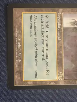 MTG 1998 URZA'S SAGA TOLARIAN ACADEMY NEAR MINT - Image 2