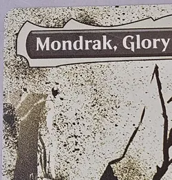 MTG Mondrak, Glory Dominus - Borderless Showcase, Light Play, English Phyrexia - Image 2