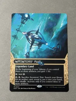 MTG - Inventors' Fair - Borderless - EOS 21 - Non Foil Edge of Eternities NM - Image 1