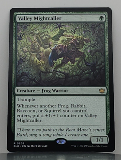 Valley Mightcaller - Bloomburrow - BLB - 202 - MTG - Image 1