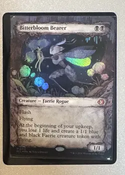 Bitterbloom Bearer - Foil - Showcase Lorwyn Eclipsed MTG - Magic The Gathering - Image 1