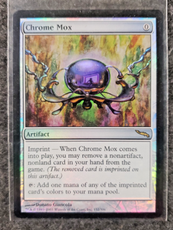 MTG CHROME MOX Mirrodin Foil Rare Magic The Gathering Mint ZERO play .(DS3D1L2) - Image 3
