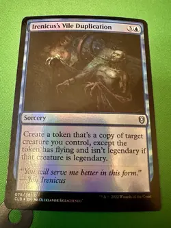 NM - Foil - Irenicus's Vile Duplication - 78 - Commander Legends: Battle for ... - Image 1