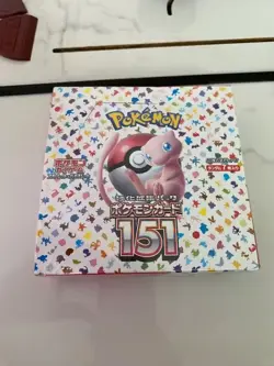 Pokemon 151 Booster Box Display In Japanese - Image 1