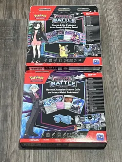 Pokemon TCG Sealed Rival Battle Deck Marnie's/Steven Black Star Promo - Image 2