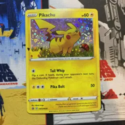 Pikachu SWSH039 General Mills Promo 2020 Holo Rare Holo Pokemon TCG Card NM - Image 1