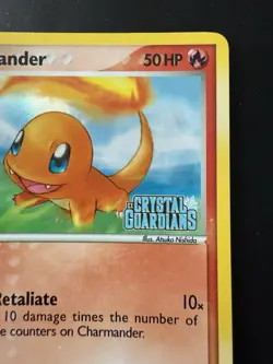 Pokemon TCG Charmander EX Crystal Guardians 48/100 STAMPED Reverse Holo - NM - Image 3