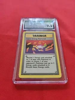 Pokemon: Super Energy Removal #79/102 RARE Base Set 1999 WOTC - CGC 9.5 - A45 - Image 3