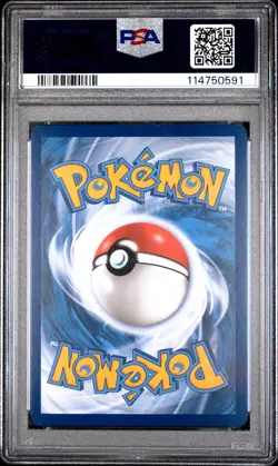 2022 POKEMON GO #043 TYRANITAR-REVERSE FOIL PSA 8 - Image 2