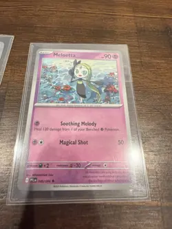 Meloetta EX Full Art 026 Holo Pokemon Black Star Promo - Image 4
