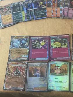 Pokemon Prismatic Evolution bulk lot Commons, Reverse Holos, Holos, EX, Pokeball - Image 2