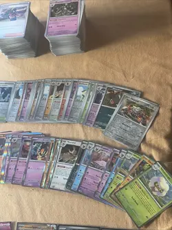 Pokemon Prismatic Evolution bulk lot Commons, Reverse Holos, Holos, EX, Pokeball - Image 4