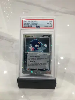 2003 Pokemon Ex Ruby & Sapphire #103 Sneasel Ex Holo Ruby & Sapphire PSA 8 NM-MT - Image 1