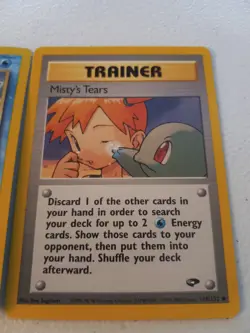 Pokemon Misty's Gyarados Holo Rare Gym Challenge 13/132 Unlimited Edition - Image 4