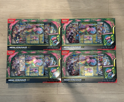 POKEMON MEGA VENUSAUR EX PREMIUM COLLECTION BOX FACTORY SEALED BRAND NEW x4 - Image 1