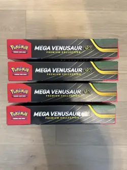 POKEMON MEGA VENUSAUR EX PREMIUM COLLECTION BOX FACTORY SEALED BRAND NEW x4 - Image 4