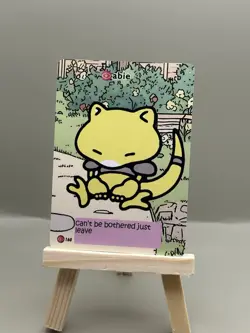 Abie Pokiebubies V2 1st Edition Fan Art 160 Chef Ken Lee Pokemon Abra - Image 1
