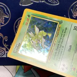 Pokemon TCG Jungle Set Unlimited Scyther #10/64 Holo VTG WOTC 1999 NM - Image 5