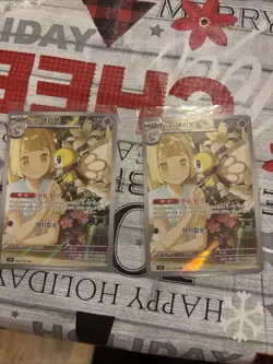 KOREAN Pokemon Lillie’s Ribombee 105/100 sv9: Battle Partners Art Rare AR - Image 1