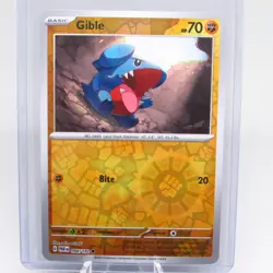 Pokemon TCG Paradox Rift Gible 94/182 Reverse Holo - Image 1