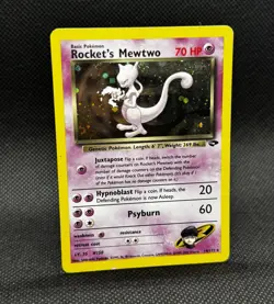 Pokemon TCG Rocket's Mewtwo 14/132 Gym Challenge Holo 2000 - - Image 2