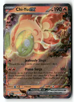 Chi-Yu ex - 040/193 SV02: Paldea Evolved Pokemon TCG NM - Image 1