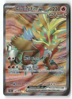 Gouging Fire ex - 188/162 SV05: Temporal Forces Pokemon TCG NM - Image 1