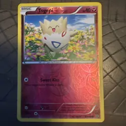 Togepi 43/108 Rev Holo NM Pokemon Roaring Skies XY Fast & secure shipping - Image 1