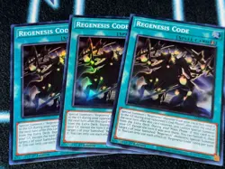 Regenesis Code x3 - ALIN - Super Rare (SR) - Yugioh - Image 1