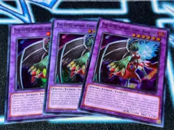 Evil HERO Inferno Wing - Backfire x3 - SUDA - Super Rare (SR) - yugioh - Image 1