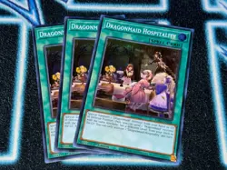 Dragonmaid Hospitality x3 - RA03 - Super Rare (SR) - Yugioh 🔥 - Image 1