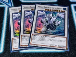Trishula, Dragon Of The Ice Barrier x3 - RA02 - Ultra Rare (UR) - Yugioh 🔥 - Image 1