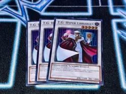 T.G. Hyper Librarian x3 - RA02 - Super Rare (SR) - Yugioh 🔥 - Image 1