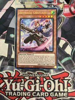 Artmage Graflare Ultra Rare 1St Edition DUAD-EN010 Yugioh - Image 1