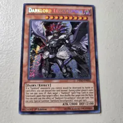 Darklord Tezcatlipoca DESO-EN031 Destiny Soldiers 1st Edition - Image 1