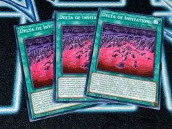 Delta of Invitation x3 - SUDA - Common - Yugioh - Image 1