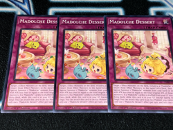 Madolche Dessert x3 - INFO - Common - Yugioh 🔥 - Image 1