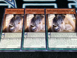 Vulmina, Statue Of The Sacred Dragon x3 - INFO - Common - Yugioh 🔥 - Image 1