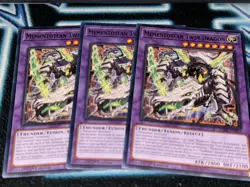 Mementotlan Twin Dragon x3 - LEDE - Common - Yugioh - Image 1
