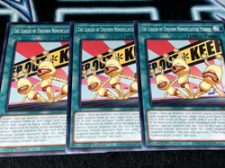 The League Of Uniform Nomenclature Strike x3 - INFO - Common - Yugioh 🔥 - Image 1