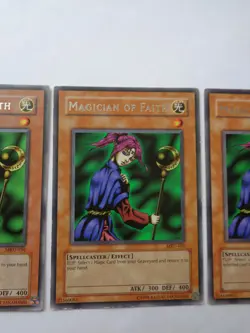 Playset: 3x Magician of Faith MRD-036 (Rare, Unlimited, Lightly Played / LP) - Image 4